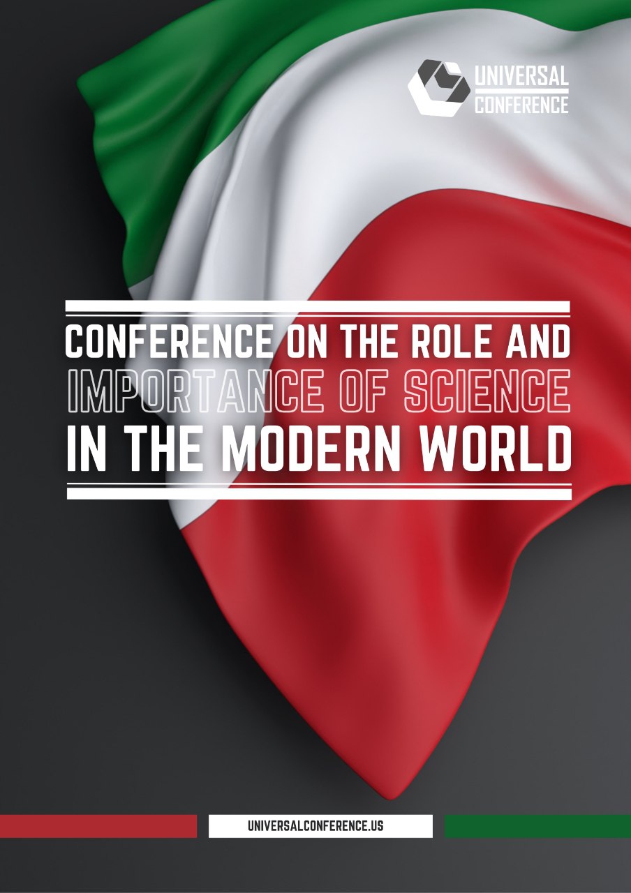 					View Vol. 1 No. 4 (2024): CONFERENCE ON THE ROLE AND IMPORTANCE OF SCIENCE IN THE MODERN WORLD
				