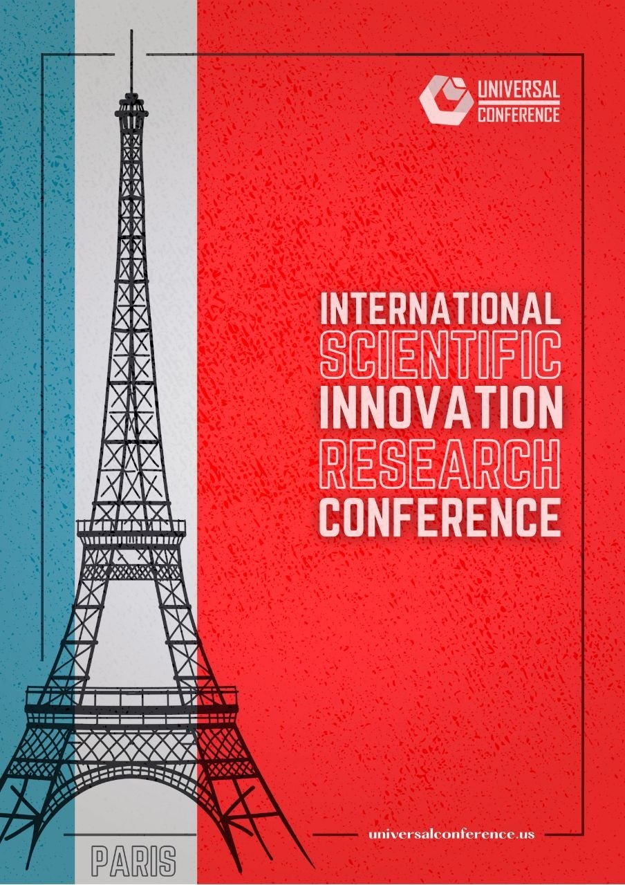 					View Vol. 1 No. 8 (2024): INTERNATIONAL SCIENTIFIC INNOVATION RESEARCH CONFERENCE
				